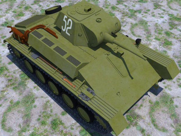 T70M light tank 