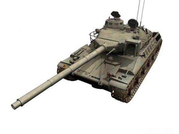 Tank AMX 30 3D model