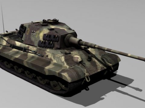 Tiger King 3D model