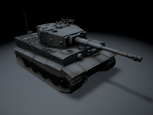 Veteran Tiger tank Free 3D models