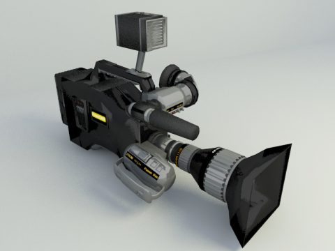 Video Camera 3d model