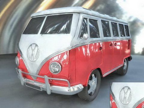 Volkswagen Transporter 3D model