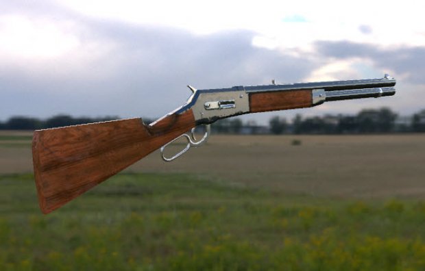 Winchester Rifle 3D model