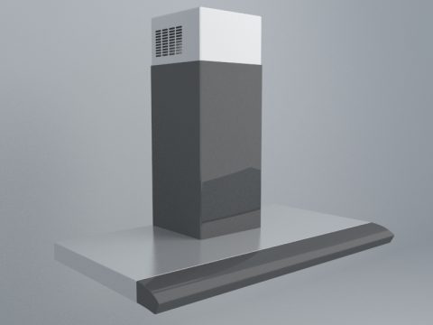 chimney smoke 3d model