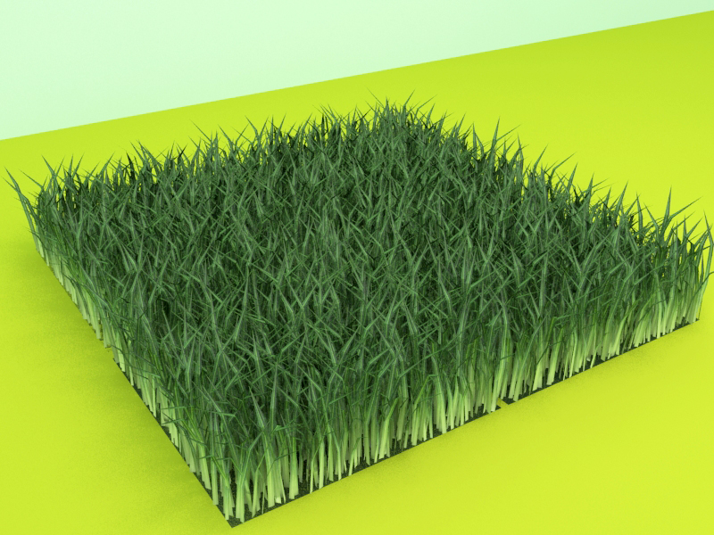 grass 3d model
