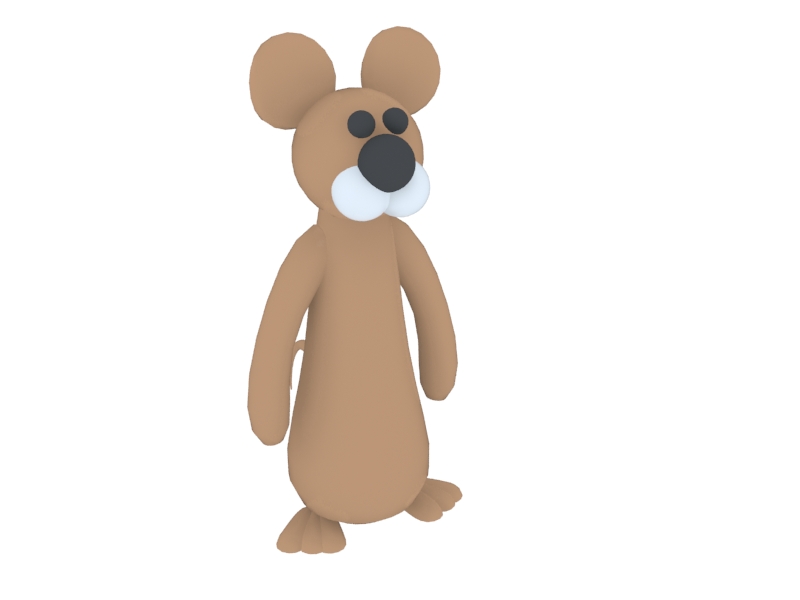 mouse toy 3d model