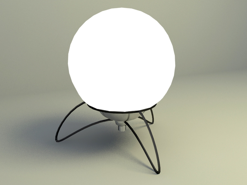 table lamp 3d model