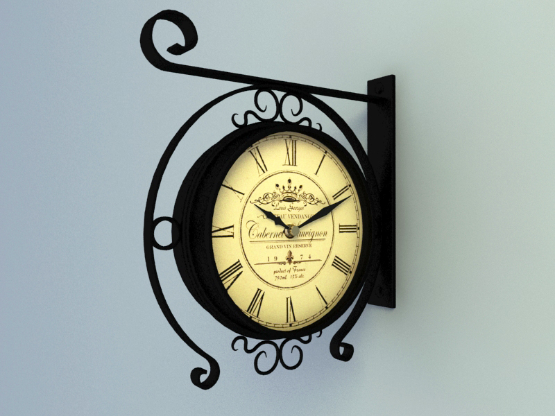 wall clocks  Decoration 3d models