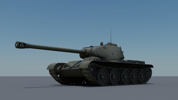 Т-44-122 3D model