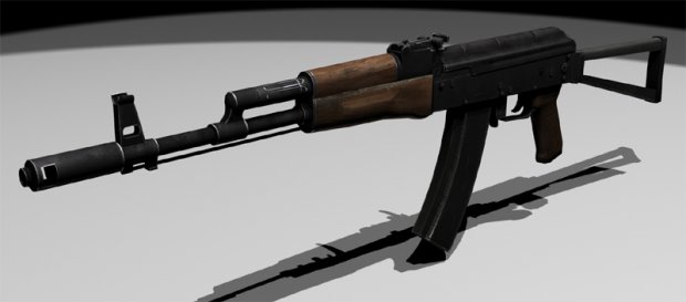 AK74S 3D model
