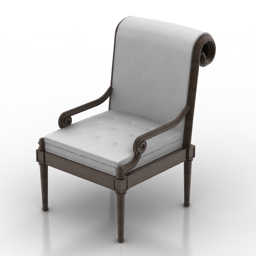 Armchair free 3ds gsm model
