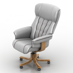 Armchair office free 3d model download