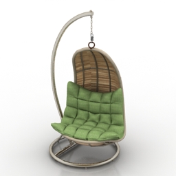 Armchair swing 3d model