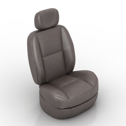 Car Seat 3d Model Free Download