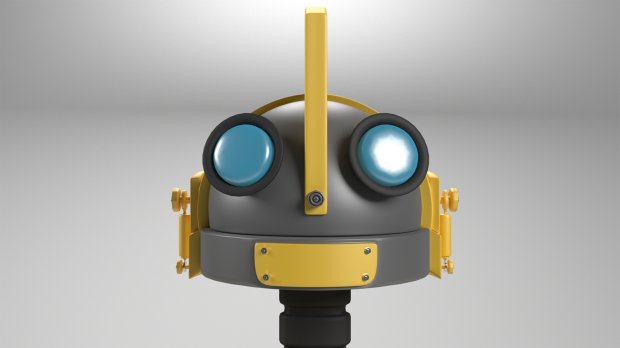 Atom The Optimist Robot 3D model