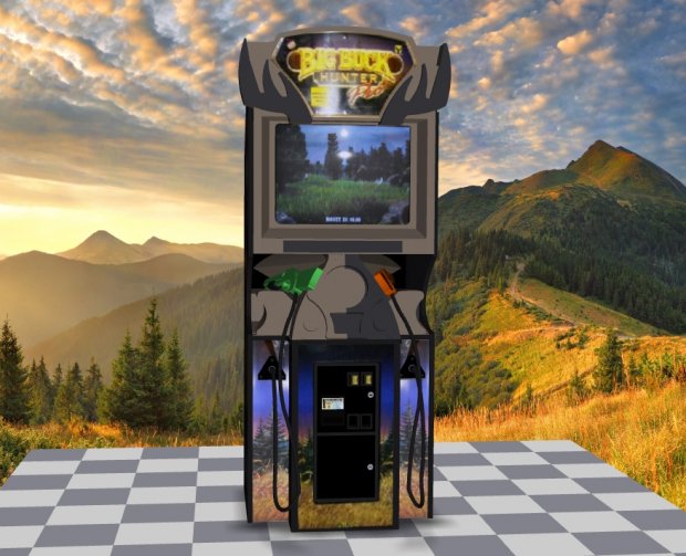 Big Buck Hunter - Upright Arcade Machine3D model