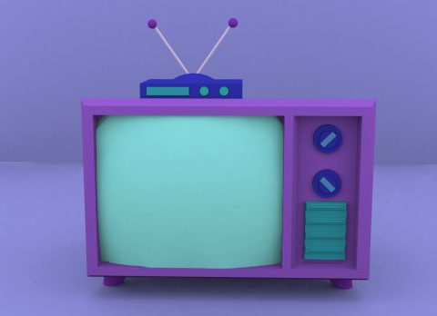Cartoon TV 3D model
