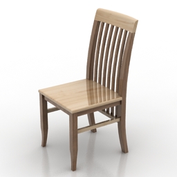 wooden Chair 3d model