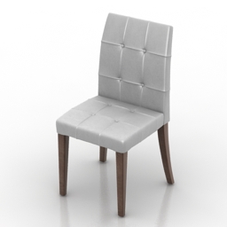 Chair white 3d model