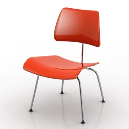 red Chair 3d model