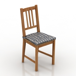 Chair IKEA Stefan 3d model
