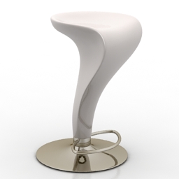 Chair Miliboo Jupiter 3d model
