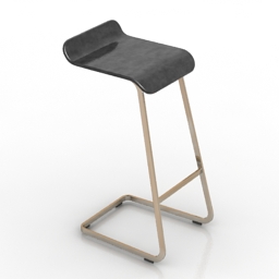 Chair bar Alto 3d model