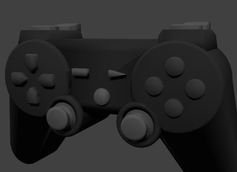 Console Game Controller 3D model