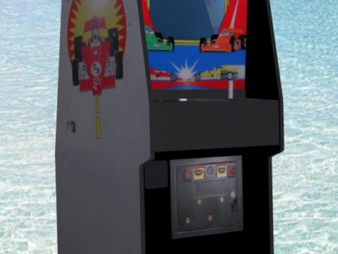 Crash Upright Arcade Machine 3D model