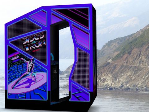Discs of Tron - Sitdown Arcade Machine 3D model