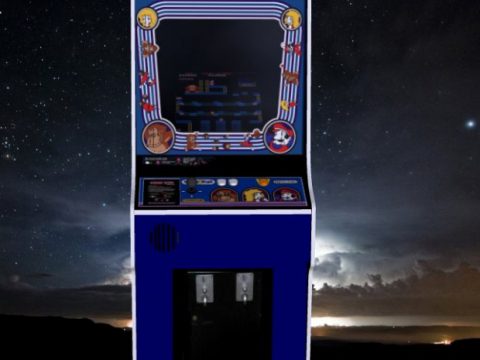 Donkey Kong II - Upright Arcade Machine 3D model