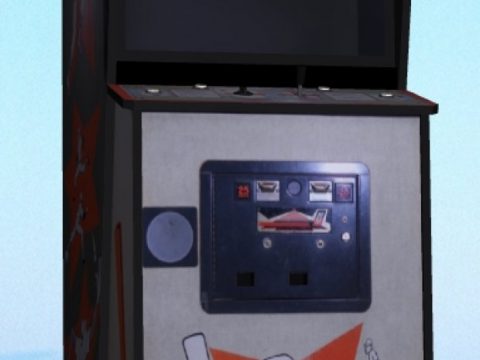 Double Play - Upright Arcade Machine 3D model