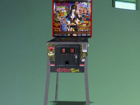 Elvira - Pinball Machine 3D model
