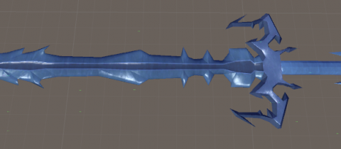 Fantasy Sword 3D model