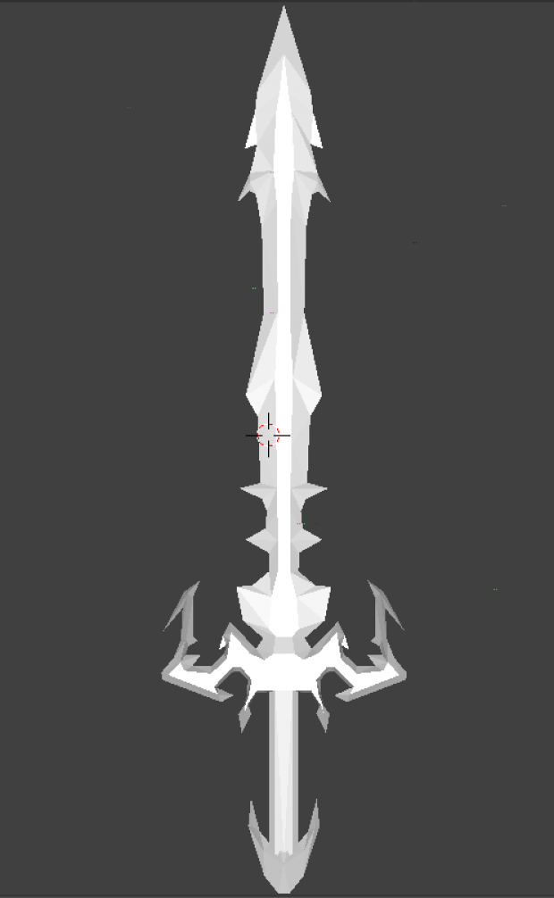 Fantasy Sword 3D model