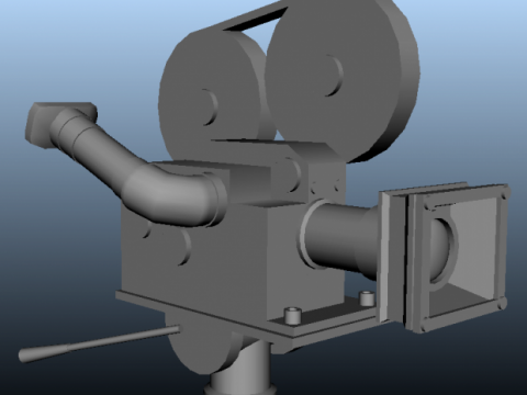 Film Camera 3D model