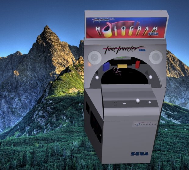 Hologram Time Traveler - Upright Arcade Machine