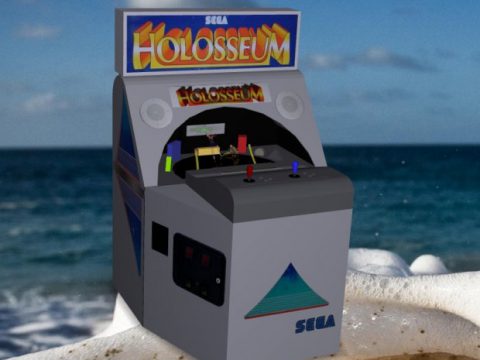 Holosseum - Upright Arcade Machine 3D model