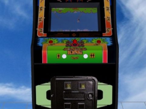 Jungle King Upright Arcade Machine 3D model