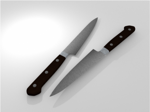 Kitchen Knife 3D model