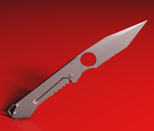 Knife Heckler and Koch 3D model