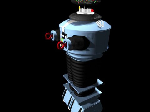 Lost in Space Robot 3D model