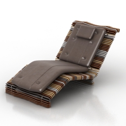 Lounge Luxor Chaise 3d model