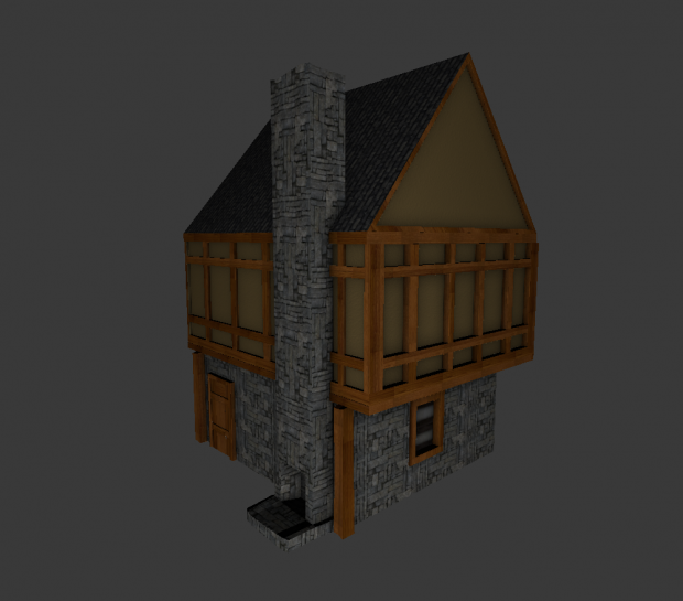 Medieval House 3D model