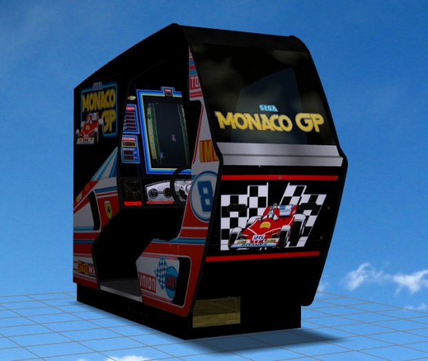 Monaco GP - Upright Arcade Machine