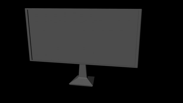 Monitor 3D model