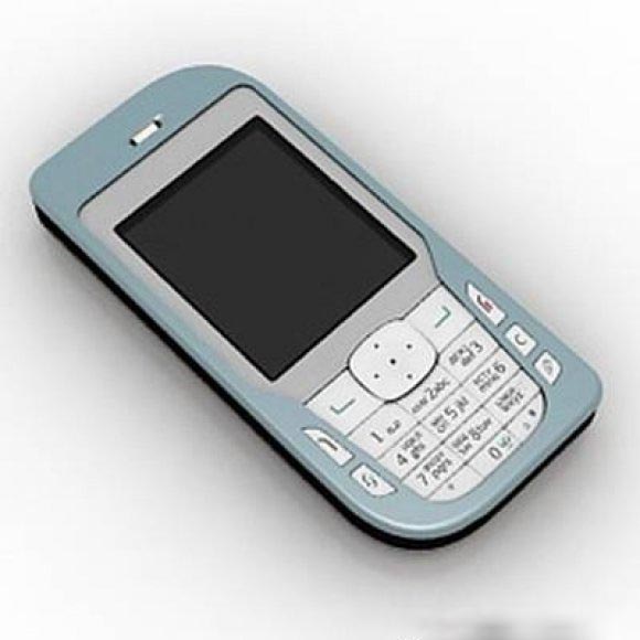 Nokia 6670 mobile phone 3D model