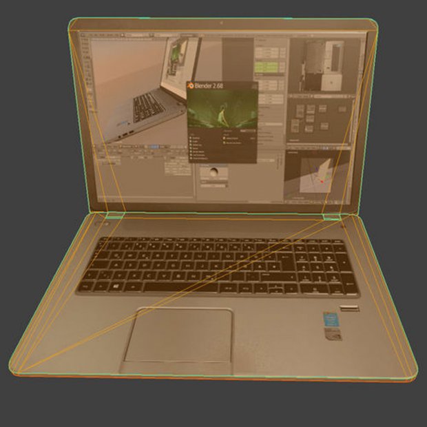 Notebook Low-Poly Version 
