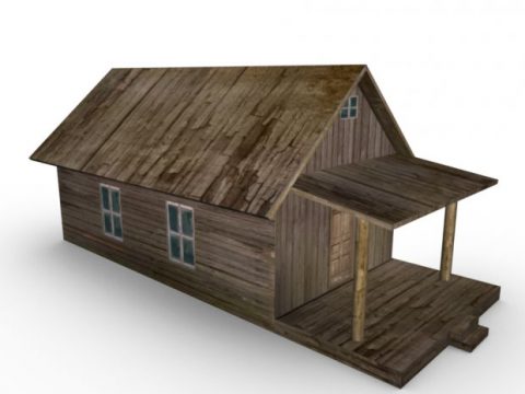 Old Farm House 3D model