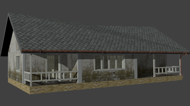3D Old House model